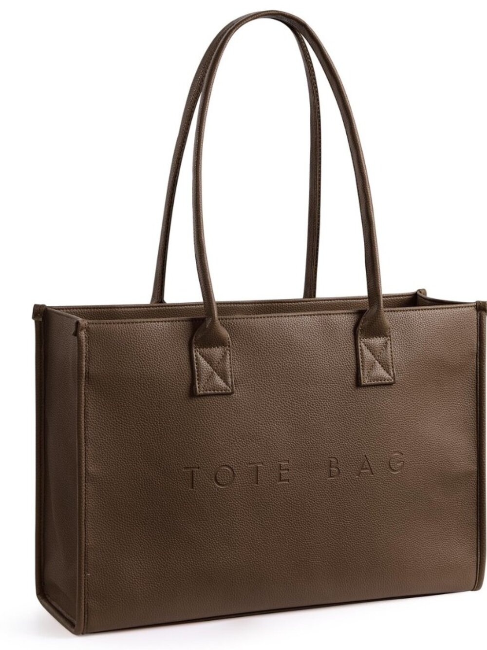 KALIDI Oversize Pu Leather Tote Bag Women Weekender Bag Shopper Handbags Purses